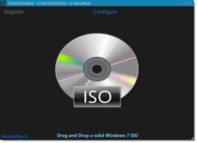 Conversionbox ISO