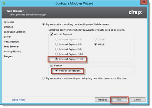 Figure 27 : AppDNA Configuration Modules Web Browser