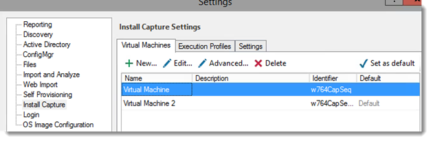 Figure 43: AppDNA virtual Machine