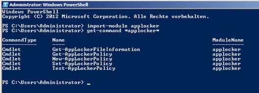 Applocker und Powershell